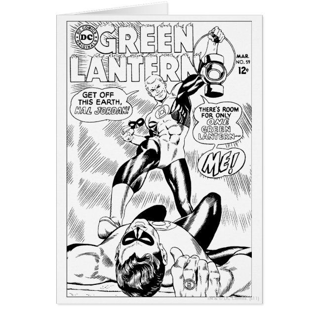 Green Lantern - Steigen Sie aus diesem Earch Hal J (Vorne)