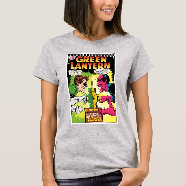 Green Lantern vs Sinestro T-Shirt (Vorderseite)