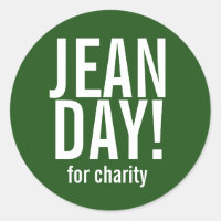 Green Lässig Jean Day Stickers