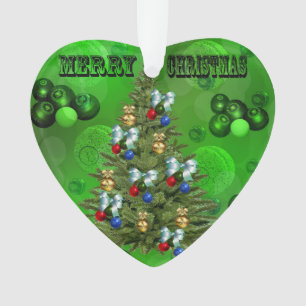 Green Lawn Bowls Weihnachtsdesign, Ornament
