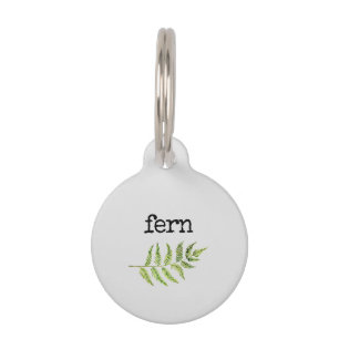 Green Leaf Fern Haustiermarke