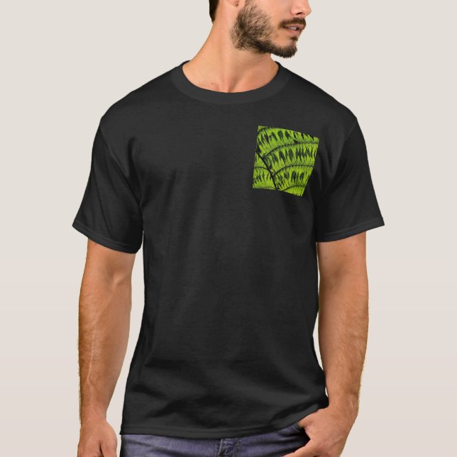 Green Leaf Men-Shirt T-Shirt (Vorderseite)