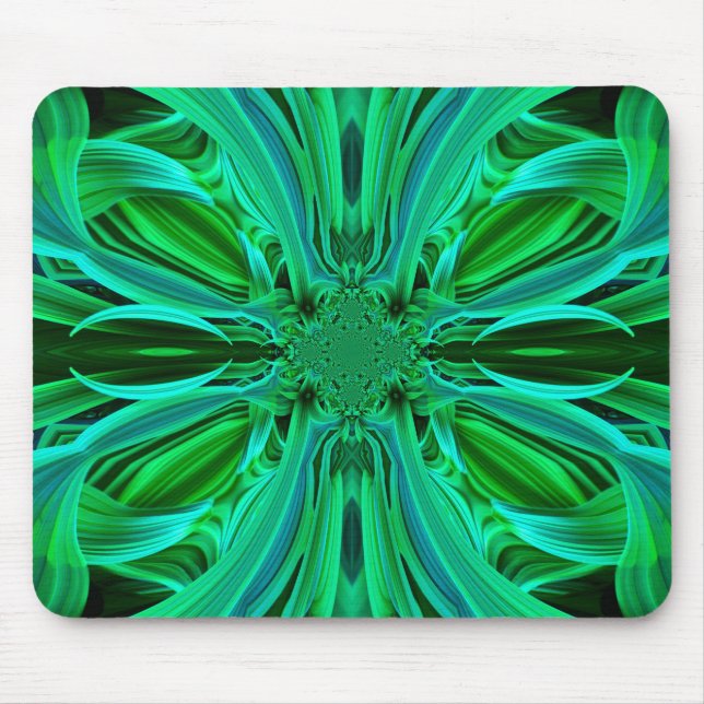 Green Leaf Mousepad (Vorne)
