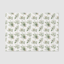 Green Leaf Muster 23 Seidenpapier