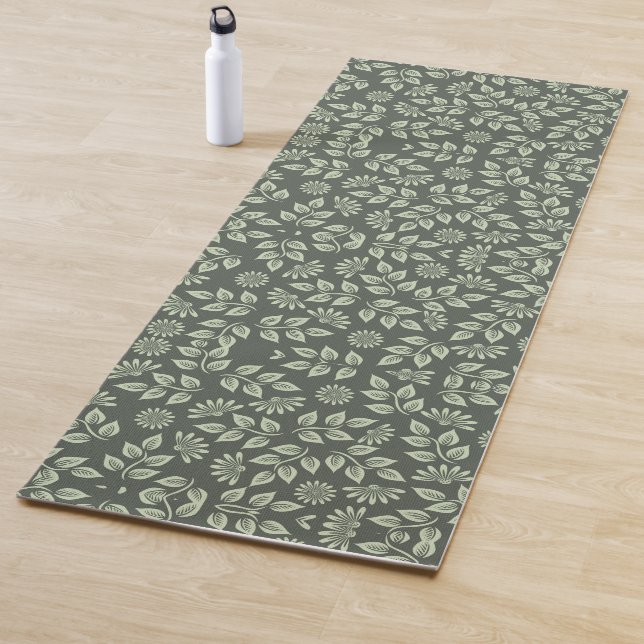 Green Leaf Toile Yoga Mat Yogamatte (Beispiel)
