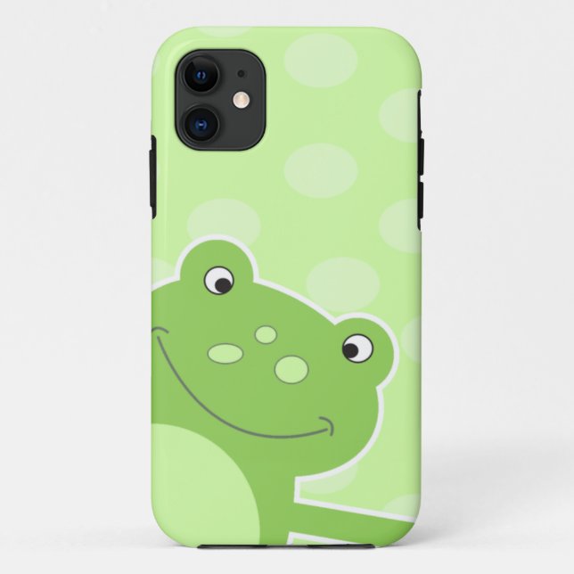 Green Leap Frog iPhone 5 Fall Case-Mate iPhone Hülle (Rückseite)