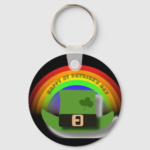 Green Leprechaun Hat St Patrick's Day Schlüsselanhänger
