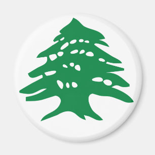 Green Libanon Cedar Magnet