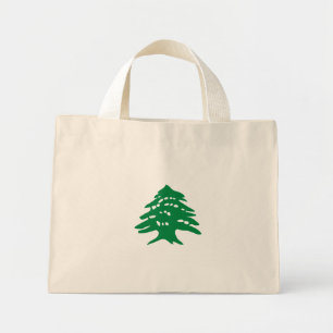 Green Libanon Cedar Mini Stoffbeutel