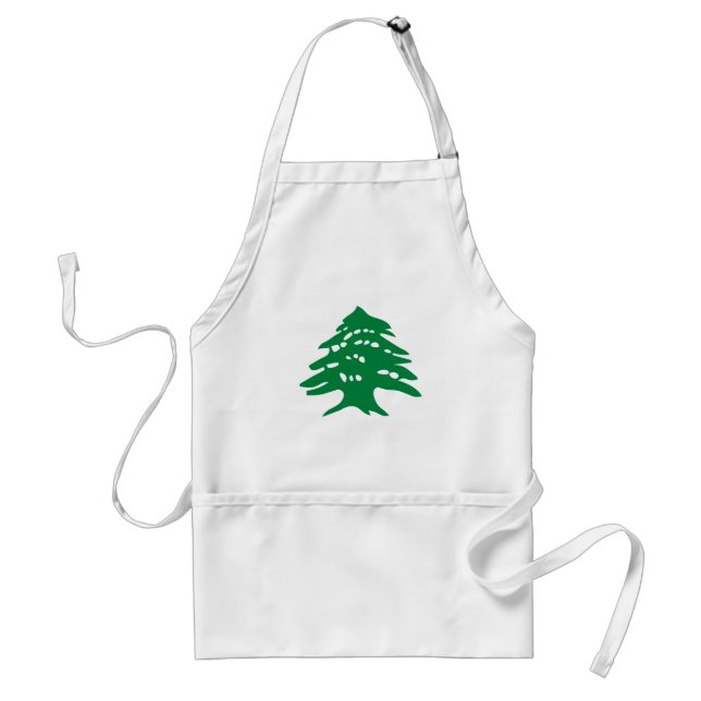 Green Libanon Cedar Schürze (Vorne)