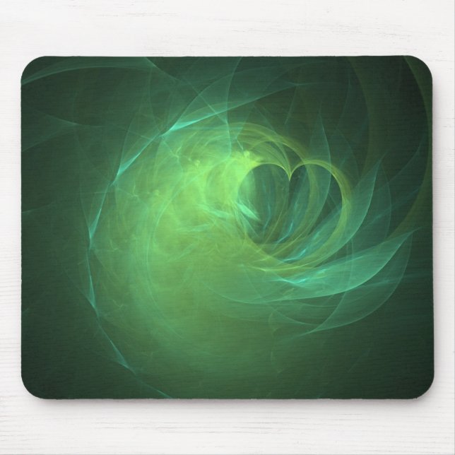 GREEN Liebe Mousepad (Vorne)