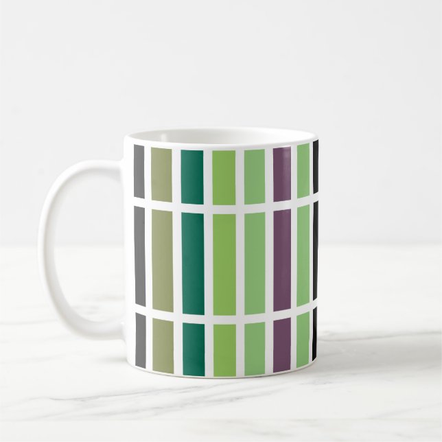 Green Lila Black Hues Kaffeetasse (Links)