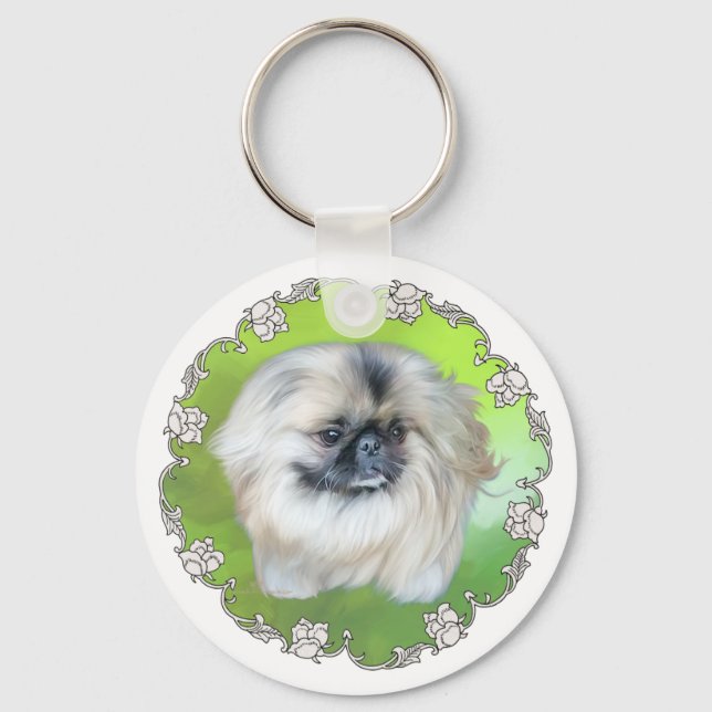 Green Lilly Schlüsselanhänger (Vorderseite)