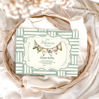 Green Little Fisherman Fishing Diapper Raffle