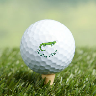 Green Lizard Golf Balls Golfball