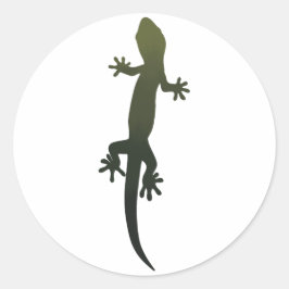 Green Lizard Gradient Sticker