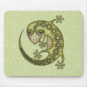 Green Lizard Mousepad