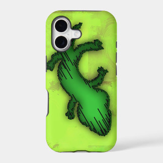 Green Lizard Phone Case