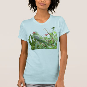 Green Lorikeet Jersey Bird T - Shirt
