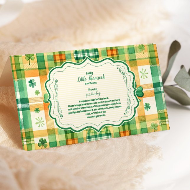 Green Lucky Little Kleeblatt Books for Baby Begleitkarte (Von Creator hochgeladen)