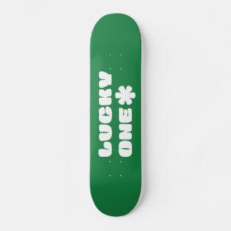 Green Lucky One Skateboard