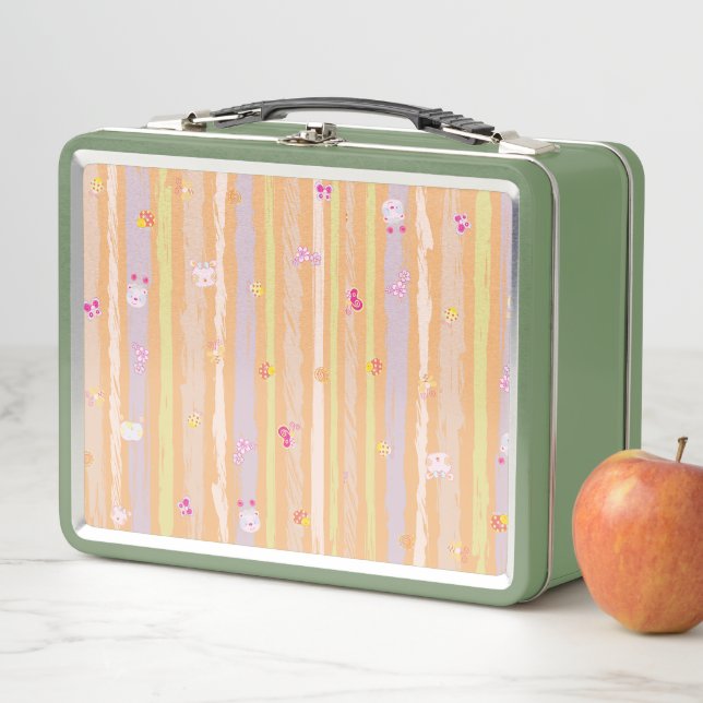 Green Lunch Box – Baby Joy & Creatures Pastel (Beispiel)