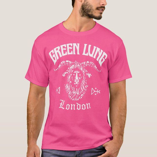 Green Lung Band Goatteur T-Shirt (Vorderseite)