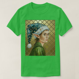 Green Luxe Elf Weihnachts-T - Shirt