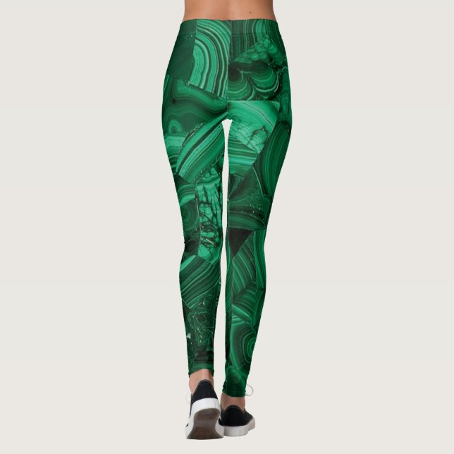 Green Malachite Leggings (Rückseite)