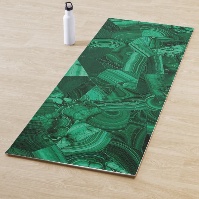 Green Malachite Yogamatte (Beispiel)