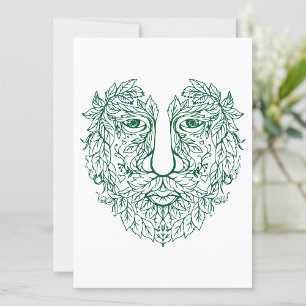 Green Man Einladung