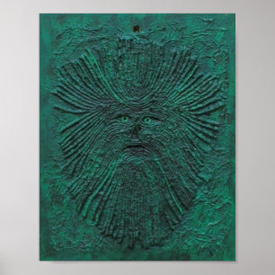 Green Man Poster