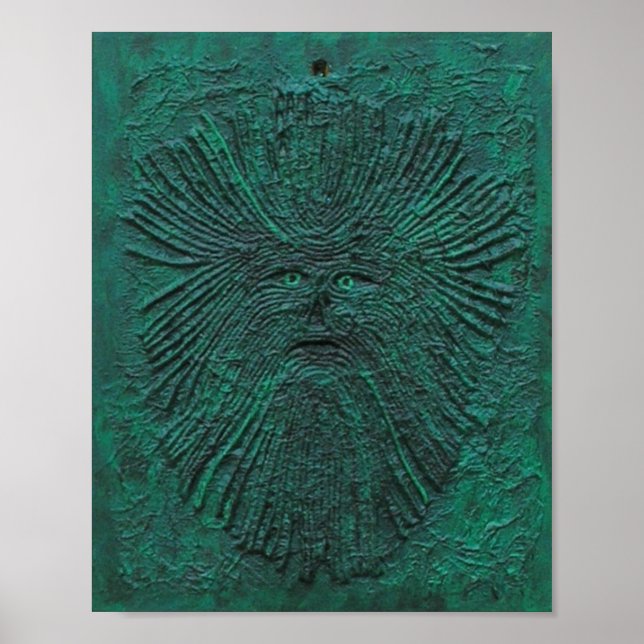 Green Man Poster (Vorne)