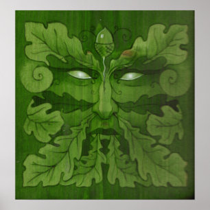 Green Man Poster