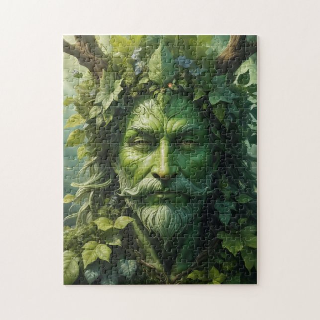 Green Man Puzzle (Vertikal)