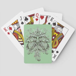 Green Man Silver Spielkarten