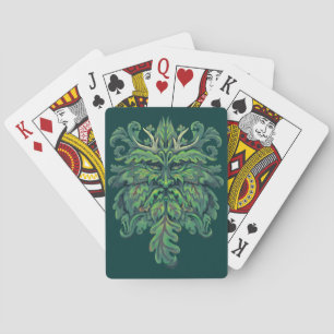 Green Man Spielkarten