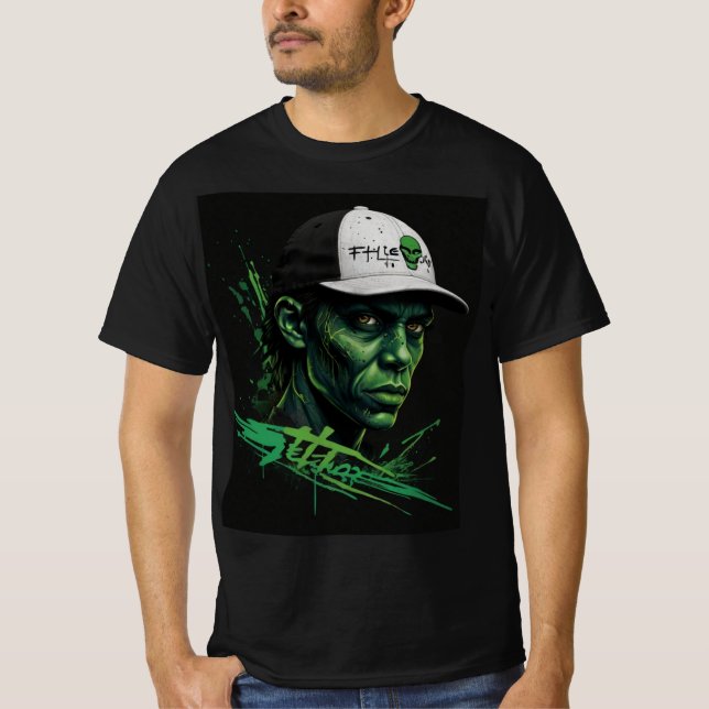 Green Man T-Shirt (Vorderseite)