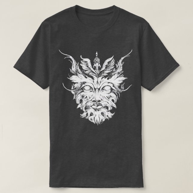 Green Man T-Shirt (Design vorne)