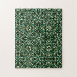 Green Mandala sehr schwierig Puzzle