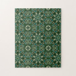 Green Mandala sehr schwierig Puzzle