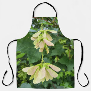 Green Maple Seed Nature Apron Schürze