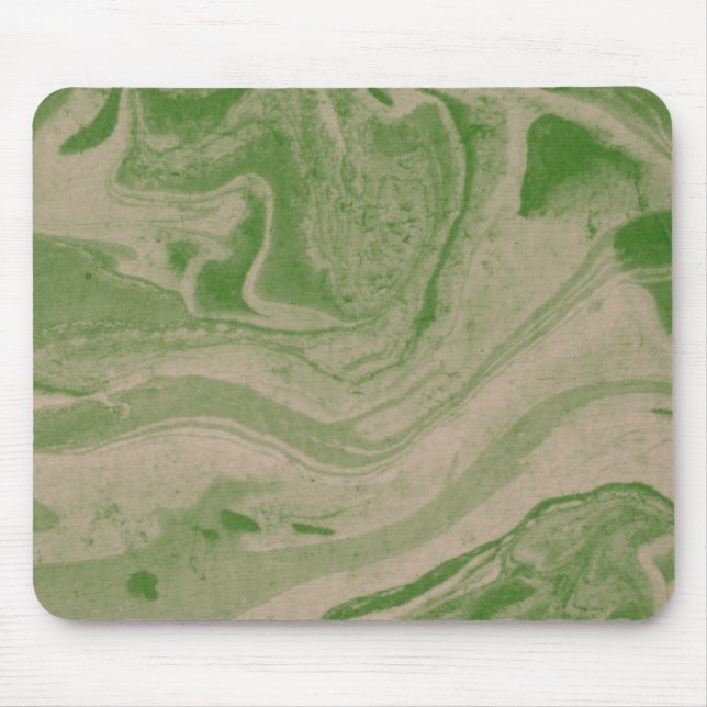 Green marble, a little everyday luxury  mousepad (Vorne)