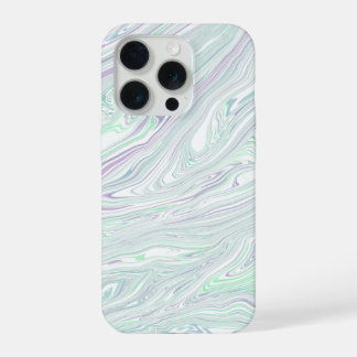 Green Marble Fusion Phone Case iPhone 15 Pro Hülle