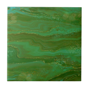 Green Marble Tile Fliese