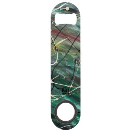 Green Maroon White Stainless Steel Flaschenöffner