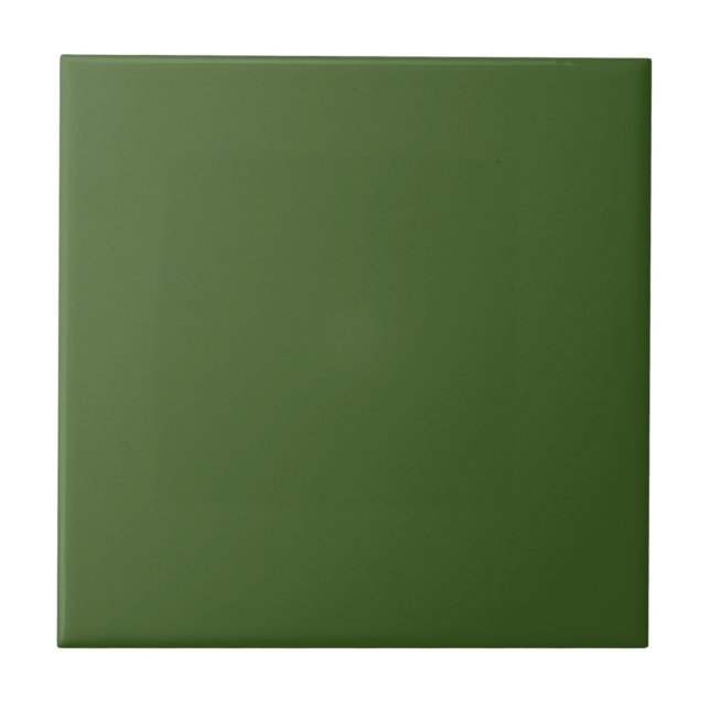 Green Matches Fraktal Muster 1: Keramik Tile Fliese (Vorderseite)