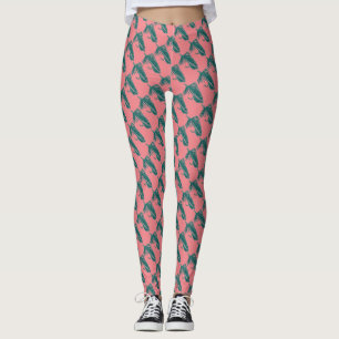 Green Matuka Streamer Fliegenfischen, Fliegenbinde Leggings