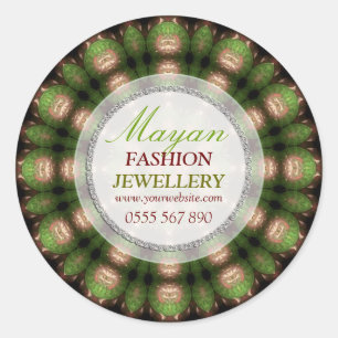 Green Mayan Fashion Jewelier Produktaufkleber