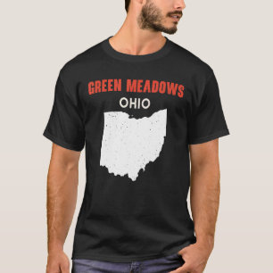 Green Meadows Ohio USA Staat America Travel Ohioan T-Shirt